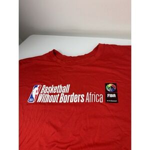 Mens Nike NBA Basketball Without Borders Africa T-Shirt Size 3XL FIBA RARE